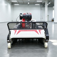 Tondeuse à gazon robotisée sans fil industrielle de dernière génération, moteur 4 temps, alimentée à l'essence, contrôle intelligent, réglable