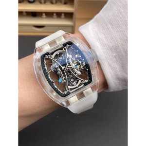 High-End Top-Grade Crystal Material Automatic <b>Mechanical</b> Movement 50 Bar Waterproof Diver <b>Watch</b> with Pointer Dial for Men Women - Product Image 1