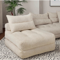 Ensemble de sofas compressés modernes meubles chaise longue décontractée vente directe d'usine meubles compressés
