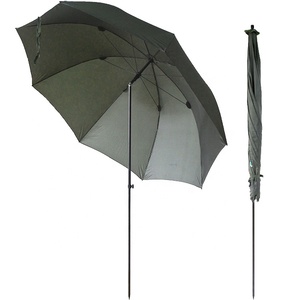 Selco – parapluie <span class=keywords><strong>Brolly</strong></span> imperméable 190T PA revêtement 2.5M hauteur réglable pour la pêche à la carpe - Product Image 1