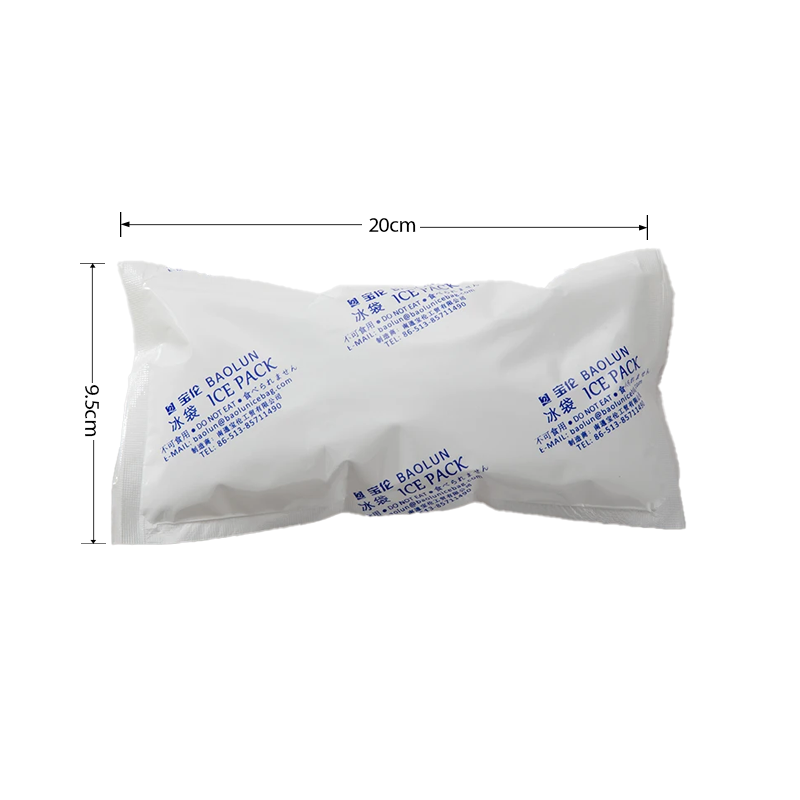 Professional Safe Top Sale 100ml,350ml,600,1200m Cooler Gel Ice Pack Nature Ice Gel Refrigerants Plastic Ice Pack