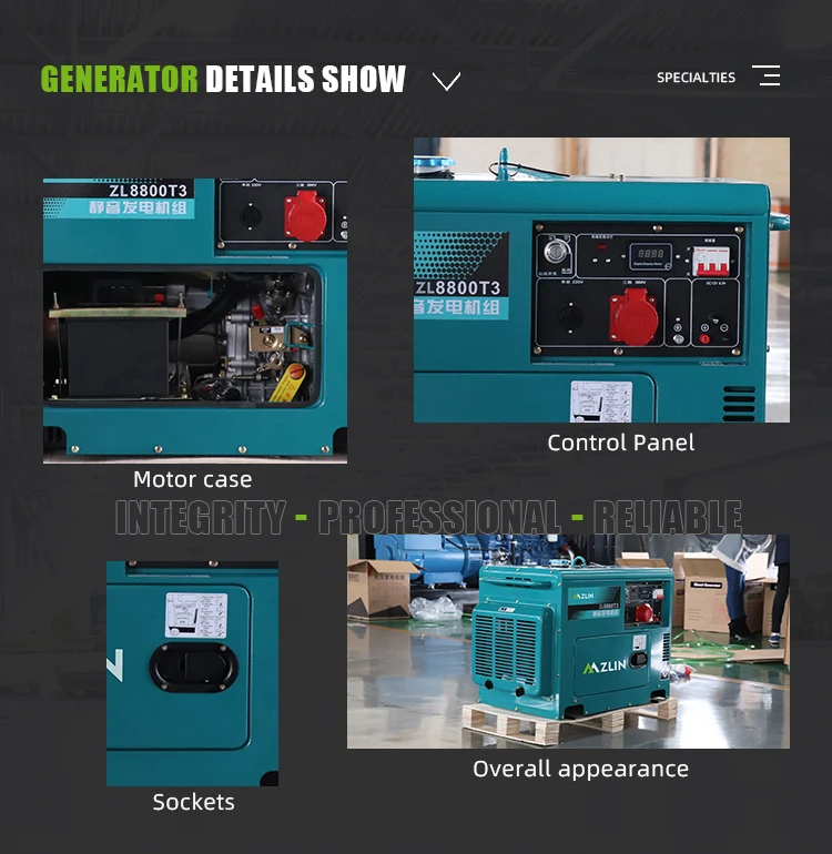 12kw Power Diesel Generator With Uk Engine Diesel Generator For Sale