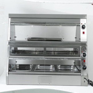 La mejor selección, escaparate eléctrico de gran capacidad para calentar alimentos, Control Manual, calentador de alimentos calientes, calentador de <span class=keywords><strong>pollo</strong></span> frito <span class=keywords><strong>KFC</strong></span>, <span class=keywords><strong>nuevo</strong></span> - Product Image 1