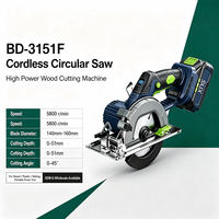 Scie circulaire sans fil 21V au lithium, portable, pour la découpe du bois, du métal, des carreaux et de la pierre, vente en gros d'usine, OEM, ODM