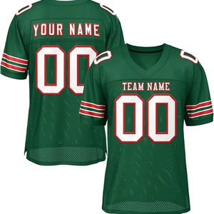 เสื้อเจอร์ซีย์กราฟิกหมายเลขผู้ชาย ชื่อทีมสั่งทำได้ ผ้ายืดสแปนเด็กซ์/โพลีเอสเตอร์ พิมพ์ลายแบบซับลิเมชั่น แห้งเร็ว แขนสั้น คอวี น้ำหนัก 140 กรัม ไซส์ใหญ่ - Product Image 6