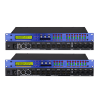 Processeur audio DSP professionnel EIF XTA448/XTA548, limiteur, égaliseur, USB 24 bits, boîtier métallique, actif, mono, portable, haute fréquence 20Hz-20kHz