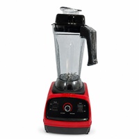 Commerciële blender 2,5L 2200W multifunctionele sojamelkmaker, voedselverwerker, sap- en fruitmixer voor ontbijtzaakjes