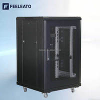 Armoire de serveur pour centre de données 32U, intérieur, 19 pouces, en acier SPCC, avec porte en maille, armoire sur pied, protection IP20, taille 600x1000MM, en stock