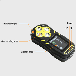 DUOTESI Popular <b>Mini</b> Gas Detector CE Ex Certified Analyzer Tester Monitor TFT Color LCD Display IP54 7.4V 2000mAh - Product Image 1