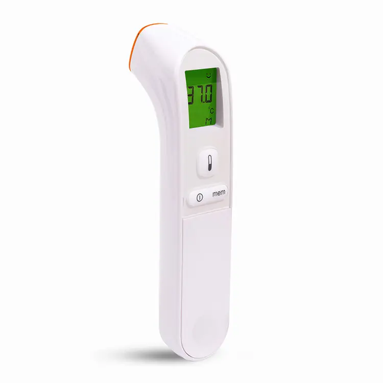 Best seller contactless sensor digital led illuminated display forehead Infrared temperature thermometer