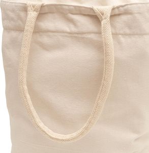 Borse Shopper in Tela con Manici e Chiusura a Coulisse, Lavabili, Pieghevoli, Riutilizzabili per Cucina, Picnic, Biblioteca (1 Borsa) - Product Image 6