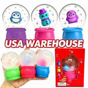 Promotion Noël : Globe à neige Squishy anti-stress, jouet sensoriel pour le soulagement de l'anxiété, idéal comme cadeau de Noël ou jouet promotionnel - Product Image 6