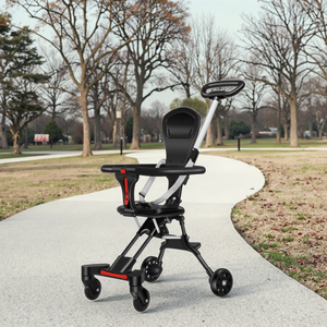 Cochecito de bebé sencillo y barato al por mayor, cochecito de bebé portátil 2 en 1 con 360 de rotación, portabebés con marco de acero, silla de cochecito de bebé plegable - Product Image 1