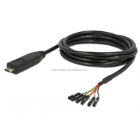 Câble adaptateur de convertisseur série ftdi usb ttl 3.3 v 232r 3v3 usb ttl niveau rpi personnalisé