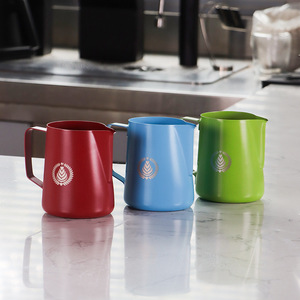 เหยือกทำลาเต้อาร์ต L-Beans ขนาด 350 มล. 600 มล. ทำจากสแตนเลส สำหรับกาแฟและนม เหมาะสำหรับร้านกาแฟ - Product Image 1