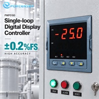 Pengontrol Suhu Loop Tunggal 4-20mA Modbus RS485 Panel Kontrol Proses Industri Pemasangan di Panel OEM ODM