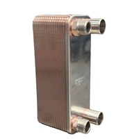 Échangeur de chaleur en cuivre brasé résistant à la corrosion, fabriqué en SS304 et SS316L, structure d'étanchéité rigoureuse sans fuite, personnalisable