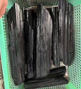 High Quality Large Sizes Natural Black Tourmaline Rough Stone <strong>Big</strong> Raw Black Tourmaline Healing <strong>Crystal</strong> for Decoration - Product Image 2