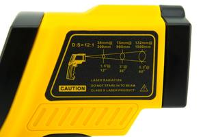 Termômetro infravermelho <span class=keywords><strong>ar852b</strong></span> +, medidor de temperatura de laser, pirômetro ir, sem contato, ferramenta industrial - Product Image 5