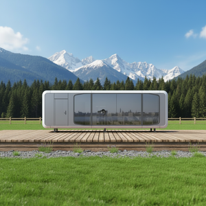 Casa Cápsula Modular de Acero de Lujo Star Cabin Y7 Bibo, Casa Prefabricada Completamente Amueblada, Ecológica, Moderna y Móvil - Product Image 2
