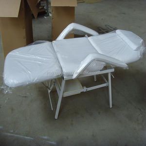 Ayarlanabilir Özelliklere Sahip Taşınabilir Katlanabilir Güzellik Dövme Masaj Masası, Oturma Odası, Spor Salonu, Yatak Odası ve Otel Kullanımı için Metal Çerçeveli - Product Image 3