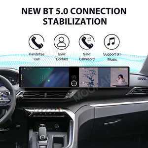 <span class=keywords><strong>Autoradio</strong></span> MOOKAKA double écran 12,3 pouces pour Peugeot 4008/<span class=keywords><strong>5008</strong></span> 2017-2021 Android 15 <span class=keywords><strong>GPS</strong></span> Navi Stéréo Carplay sans fil - Product Image 6