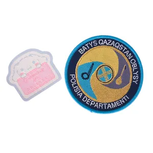 Factory Direct Custom Print Woven Embroidery Embroidered Patches