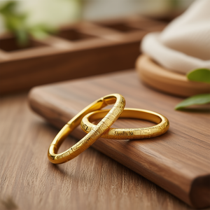 Fashion Bangle 316L Stainless Steel PVD Gold Plating Sustainable Resistant <b>Bracelet</b> - Product Image 3