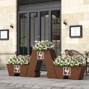 Macetero Decorativo <span class=keywords><strong>de</strong></span> Acero Estilo Europeo, Antioxidante, con Orificio <span class=keywords><strong>de</strong></span> Drenaje, Soporte Duradero para Plantas <span class=keywords><strong>de</strong></span> Interior, a <span class=keywords><strong>Precio</strong></span> <span class=keywords><strong>de</strong></span> Fábrica - Product Image 3