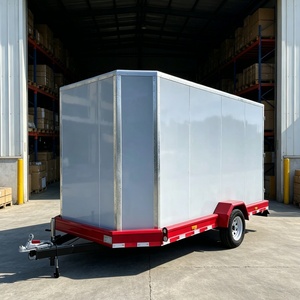 Enclosed <strong>Cargo</strong> <strong>Trailer</strong> Single/Dual Axle Custom Size Dry Van Box <strong>Trailer</strong> for Secure <strong>Cargo</strong> Transportation - Product Image 3