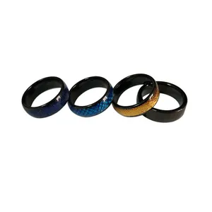 Factory Direct New Design Nfc Ring Connectable Silicone Programmable And Waterproof Nfc Ring