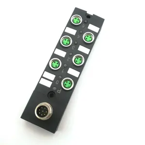 IP 67 SV-Link M8 Extension Module With Auxiliary Power Port T-Code SV0808DO