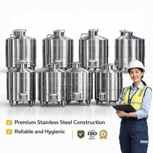 Máquina para Decoración de Bodegas y Producción de Vino, Capacidad de 1000L, para Plantas de Fabricación de Vino y Fermentadores, Equipo de Vinificación - Product Image 1