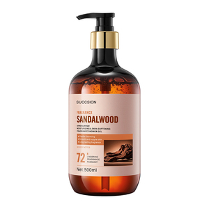 Gel <span class=keywords><strong>douche</strong></span> hydratant et adoucissant à la santal 500 ml, parfum longue durée, nettoyage doux, <span class=keywords><strong>mousse</strong></span> crémeuse abondante - Product Image 2