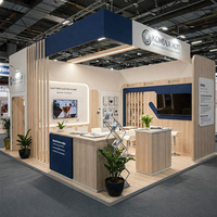 Stand de Exhibición Modular Personalizado MEGA Moderno para Eventos y Ferias Comerciales