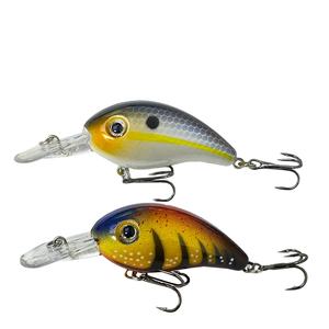 Señuelo de Pesca de Agua Dulce de Acero Inoxidable de Largo Alcance, Diseño de Pez Vivo, 43 mm/5 g, Impreso, para Lubina, Crappie, Bagre, Pesca Marina - Product Image 2