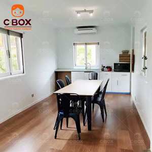 Cbox Eco-Friendly Prefab 2-Story Glass Wall Building Modular Office Villa Worker Camp with Toilet Flat Pack Container <b>House</b> - Product Image 6