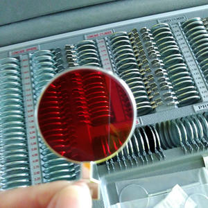 Étui à lentilles à monture métallique TLS-232 pour équipement d'optométrie, étui rigide de forme rectangulaire avec croix de visée pour outils de montage de lunettes - Product Image 5