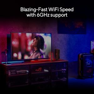 Adaptateur WiFi 7 Tri-Bande Sans Fil Rog USB-BE92 6GHz 6500Mbps pour Windows Noir - Product Image 4