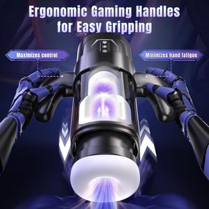 Elektrischer Masturbator für Männer - 6 Stoß- & 3 Saugfunktionen Taschenformat Automatischer Masturbationsbecher 100% Wasserdicht IPX7 Schwarz - Product Image 4