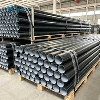 Tuyau en plastique HDPE adaptable au sable et au sol, DN90-800MM, haute flexibilité, pour le drainage des eaux usées et la construction sur sols molles