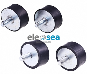 Tappo in Gomma Siliconica con Vite per Smorzamento Vibrazioni in Attrezzature Meccaniche; Fornisce Sigillatura e Fissaggio Sicuro in Materiale NBR/EPDM - Product Image 3