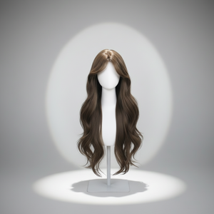 Perruque Lolita longue et bouclée, simulation bidimensionnelle, pour usage quotidien - Product Image 4