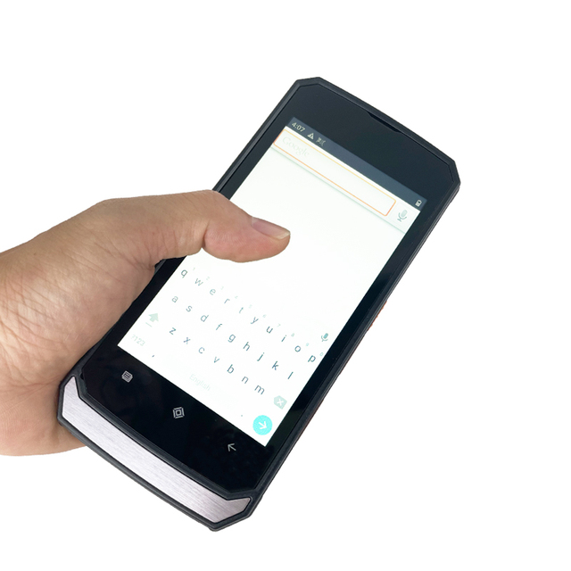 5 Inch Touch Screen Android 10 V200 PDA Industrial Rugged UHF RFID Barcode Scanner Data Collector GMS Certification Stock