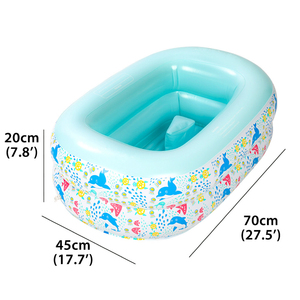 Usage domestique Mini Pliant Pvc <span class=keywords><strong>Gonflable</strong></span> Bébé Spa Bain Piscine Arrière-Cour Bain Extérieur Piscine <span class=keywords><strong>Gonflable</strong></span> bébé <span class=keywords><strong>baignoire</strong></span> - Product Image 2
