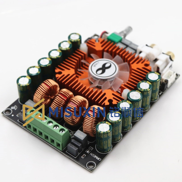 TDA7498E Digital Power Amplifier Board 2.0 HIFI Dual-channel Stereo High-power 160W*2 Supports BTL220W