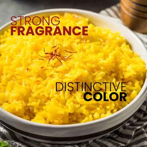 Safran doré, meilleurs fils de safran rouge de qualité supérieure, grade 3A Super Negin. pour thé, <span class=keywords><strong>paella</strong></span>, riz, desserts (1.0 grammes) - Product Image 6