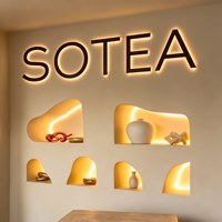 Enseigne LED de luxe OEM, enseigne LED personnalisée, enseigne LED finition miroir, enseigne LED 3D, enseigne LED professionnelle, affichage LED, logo d'intérieur pour hall d'accueil