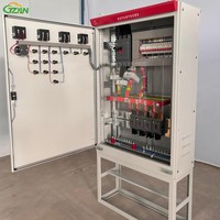 Ensemble complet de tableau électrique 200 ampères, AC 380V/220V, 3 phases, pour la distribution d'énergie en usine