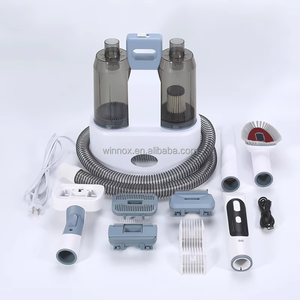 Nouvelle arrivée Sites commerciaux Produits internationaux pour animaux de compagnie à usage quotidien 7 en 1 Kit de toilettage pour animaux de compagnie avec aspirateur pour chiens et chats - Product Image 1